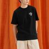 New Balance Drop Shoulder Sleeve T Shirt Unisex Black 5ED12093-BK