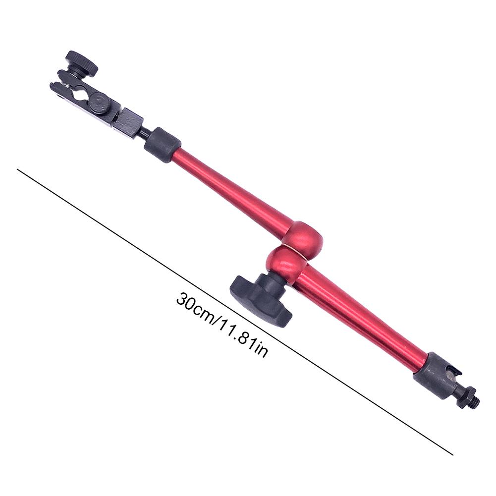 Dial Test Indicator Tool Adjustable Universal Magnetic Base Holder Flexible Stand for Equipment Calibration & Machining