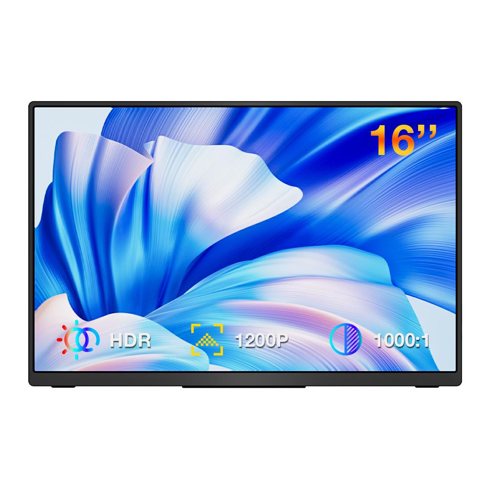 

Портативный монитор BlitzWolf BW-PCM9. 16-дюймовый дисплей Full HD. Сертифицирован ЕС. Легкий, % 26. Тонкий для игр, путешествий, работы. % 26. Развлечения.
