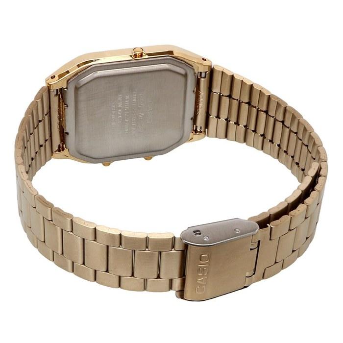 Casio AQ-230GA-9BMQ Analog-Digital Quartz Watch - Vintage Series - Gold