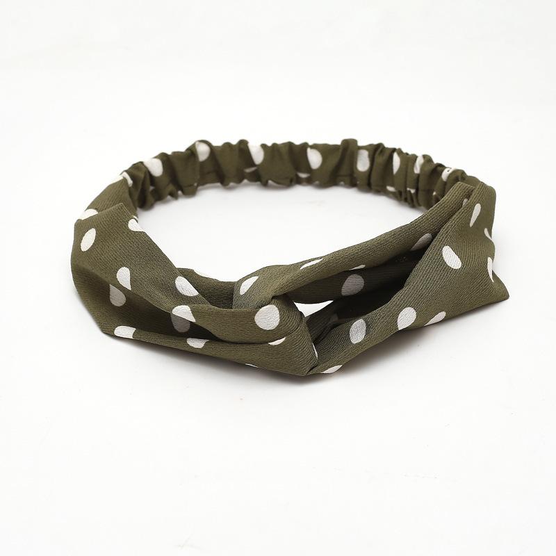 Women Girls Summer Bohemian Hair Bands Print Headbands Retro Cross Turban Bandage Bandanas HairBands Hair Accessories Headwrap