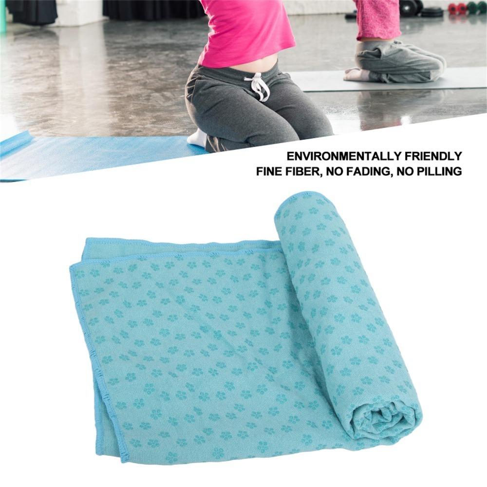 72" x 24" Yoga Mat Cover Non Slip Exercise Blanket Practical Yoga Mat Towel  Gym