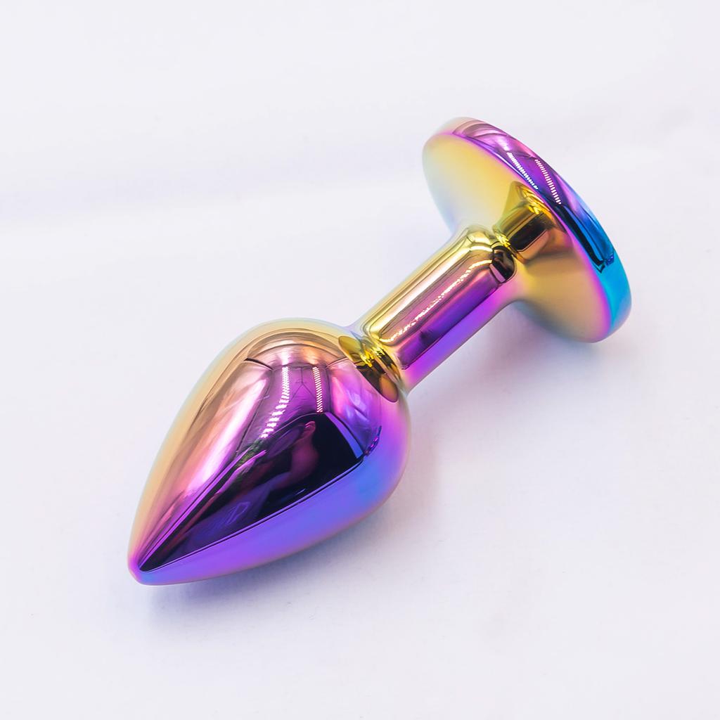 Gem Base Butt Plug Anal Massage Dilatancy Toy Adult Masturbation Sexual Wellness G-point Massage