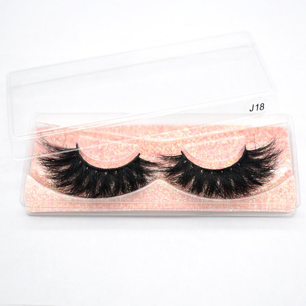 FOXESJI 3D Mink False Eyelashes Fluffy High Volume Eye Lashes Natural Wispy Full Strip Mink Eyelash Extension Bulk Lash Makeup