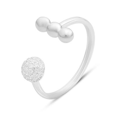 Silver Ring with Cubic Zirkonia (2142515)