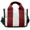 Canvas Bag Women's Fashion Contrasting Color Handbag Size Number Work Commuter Bag Korean Casual Messenger Bag Free Shipping