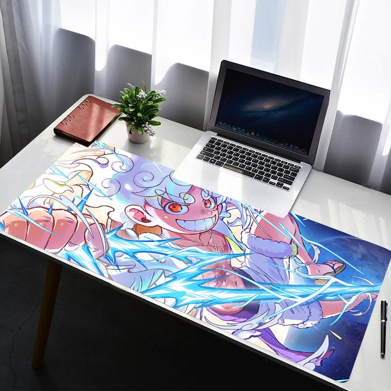 Mouse Pad Rubber HD Mousepad Office Desk Mat Pattern Gaming Mats Dragon Ball Extended Pad PC Accessories NonSlip Keyboard Mat