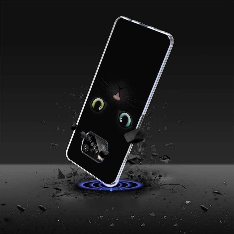 Cat Cute Kitten Cartoon Cover Phone Case For Xiaomi Poco F7 Ultra X7 X6 X5 Pro M7 Redmi 15C 15 13C 13 12C 12 10C 10 9A 9C 9T 9 S