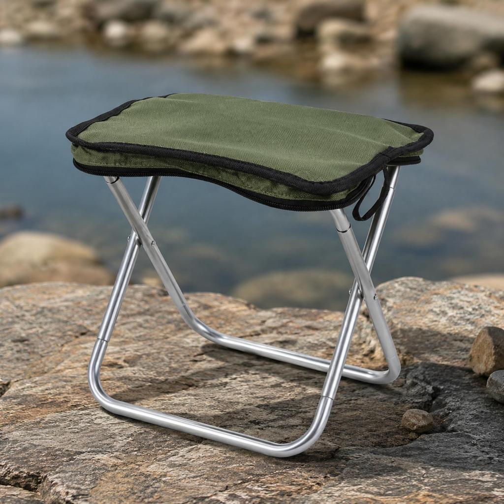 Folding Camping Stool Portable Seat Travel-Friendly for Picnics