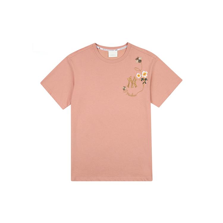 MLB New York Yankees T Shirt Unisex Pink 31TSFN-831-1-50P S