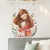 Fun-f143 Mother's Day Home Decor Children's Room Bedroom Living Room Wall Sticker