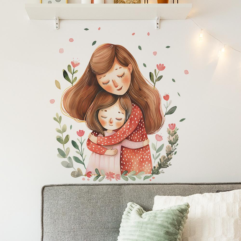 Fun-f143 Mother's Day Home Decor Children's Room Bedroom Living Room Wall Sticker