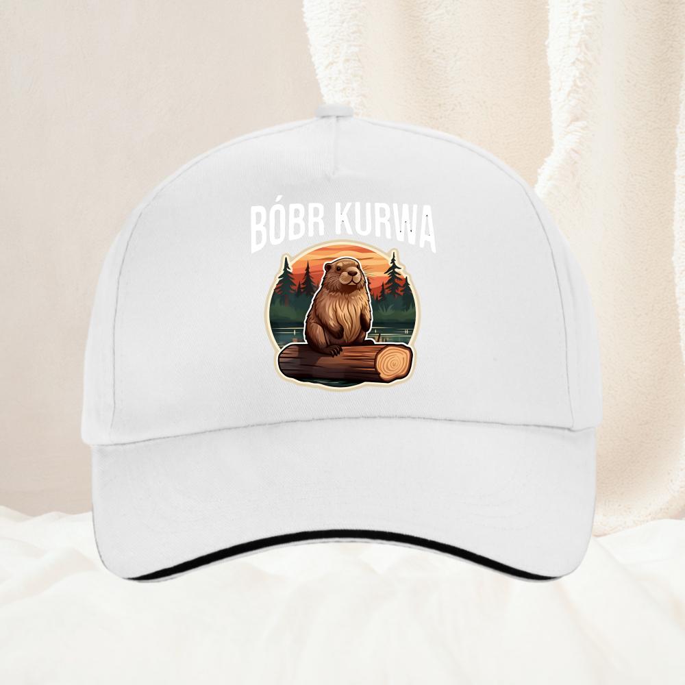 Bobr Kurwa Bober Beaver Bobr Baseball Cap Summer Baseball Hats Unisex Outdoor Adjustable Dad Hats Cap