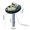 ing Pool Thermometer,  Bear Shape Water Temperature Thermometers with String for Outdoor Indoor Swimming Pools Spas Hot Tubs Fish
