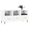 VidaXL Meuble TV blanc 102x36x50 cm bois d'ingénierie 829012