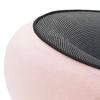 Airplane Travel Pillow Portable Adjustable Neck for Home Office Train Light Grey