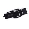 Heating Belt Electric 3 Modes Portable Black Heat Therapy Massager with USB Cable for Waist Back Pain Cramps