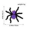Simulation Halloween Spider Hair Clips Plastic Hair Jewelry Halloween Headdress Cute Animal Barrettes Spider Hairpin