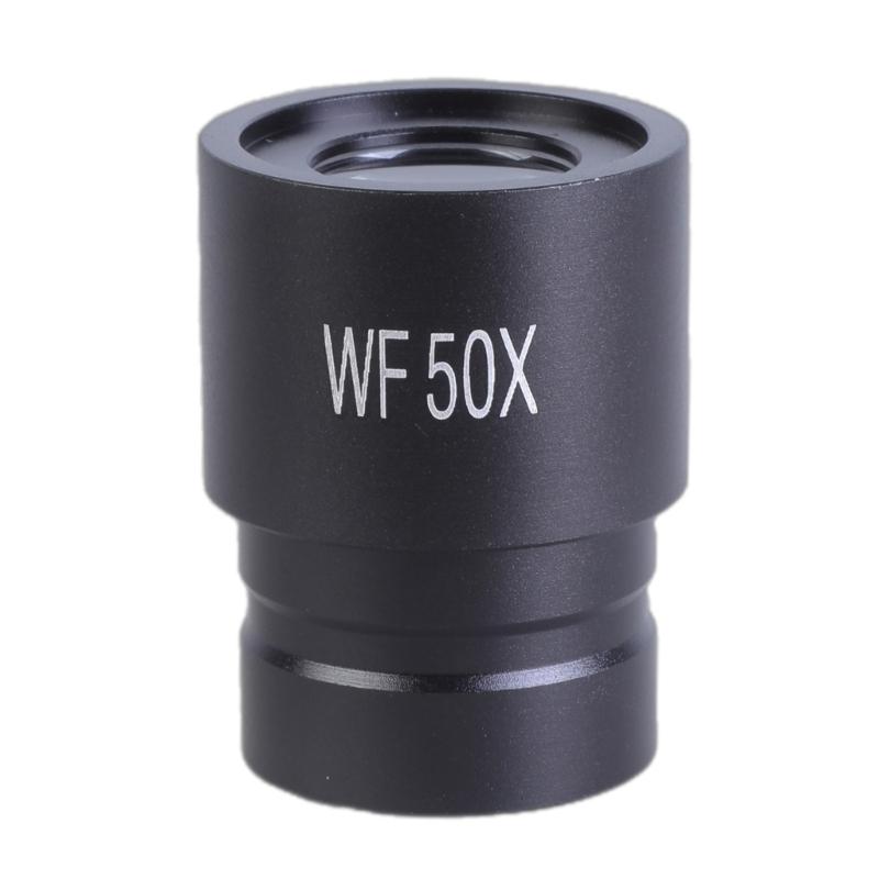 Optical Eyepiece Ocular Lens/Barlow Lens 23.2mm Mounting Port for Various Biological Microscope Wide Angles Ocular Lens