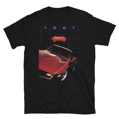 1981 Vette C3 Short-Sleeve Unisex T-Shirt