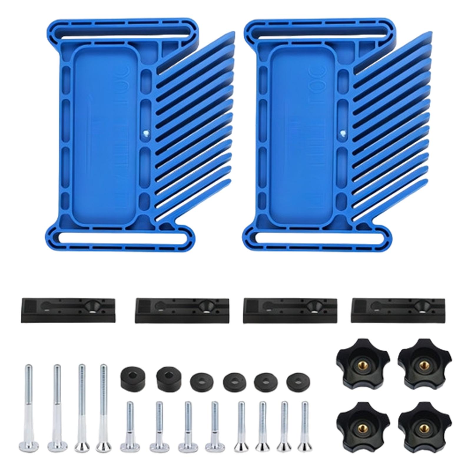 

Регулируемая предохранительная пластина для деревообрабатывающего инструмента, штабелируемая предохранительная пластина для настольной пилы, фрезерного станка, столов для ленточной пилы синий