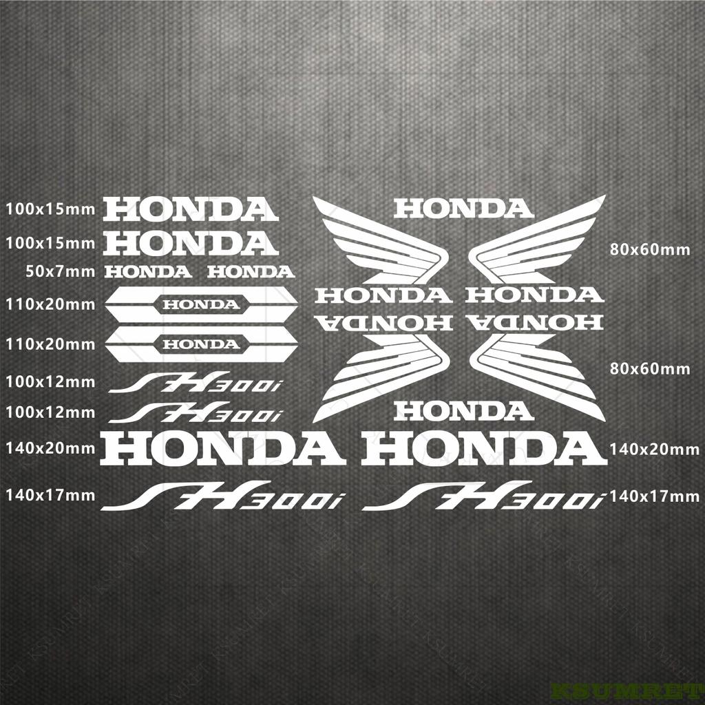 For Honda Motorcycle Stickers SH300I Logo Decal Waterproof