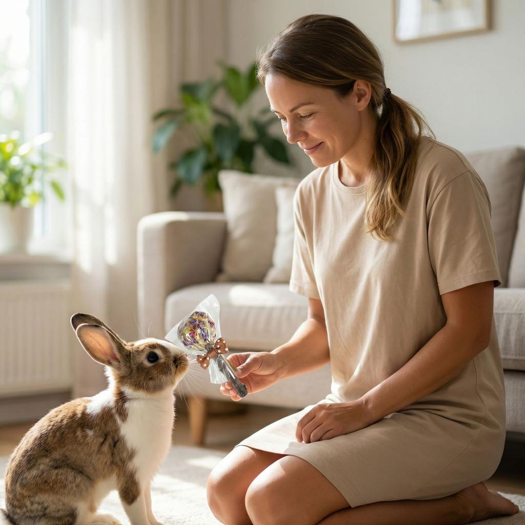 Rabbits Toothbrush Candy Flower Toothbrush Grass Ball Toothbrush Toy