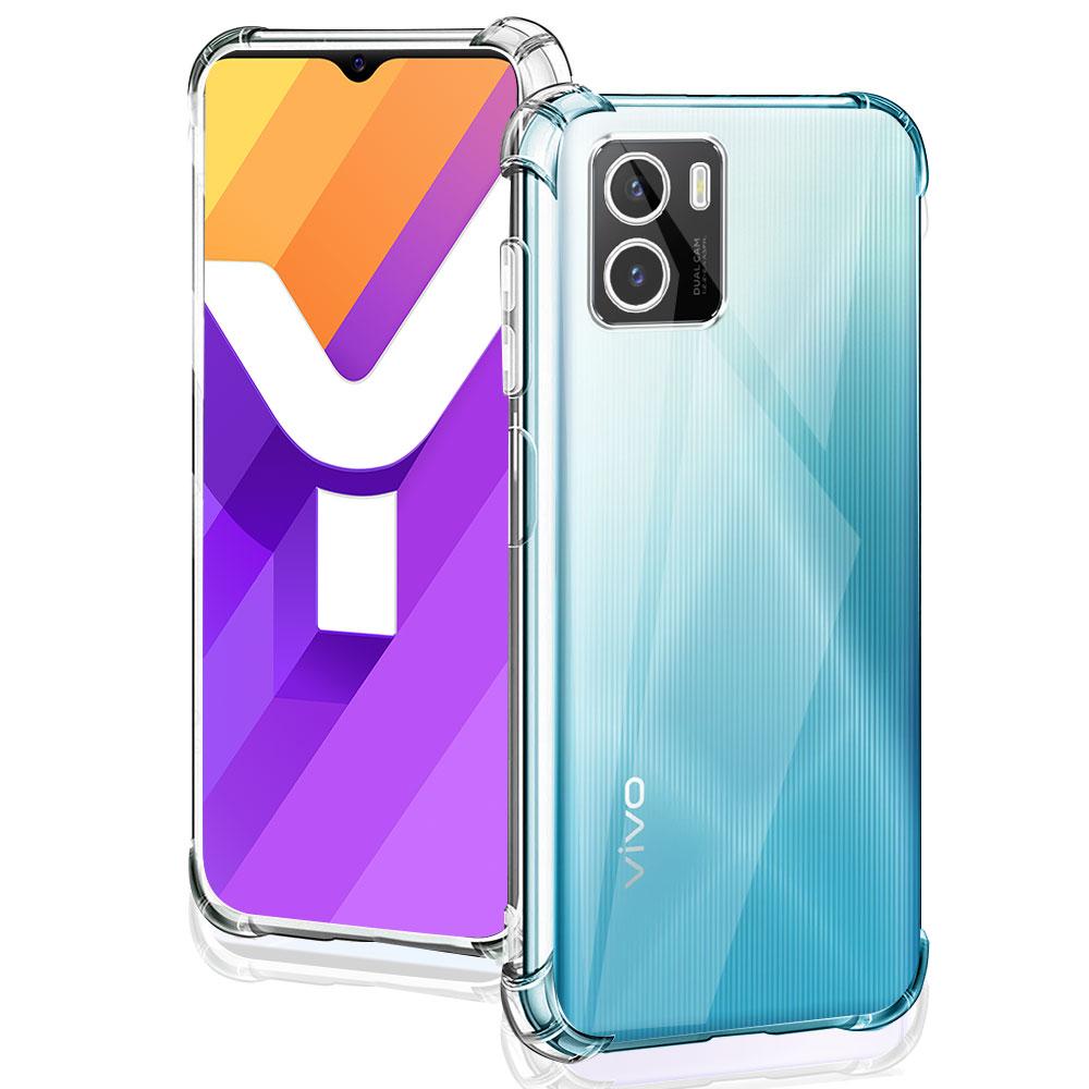 Für Vivo Y15S Y15A Y01 Fall Klar Stoßfest Airbag TPU Silikon Weiche Telefon Fall Für VIVO Y15C Y10 V2120 Schützen stoßstange Abdeckung