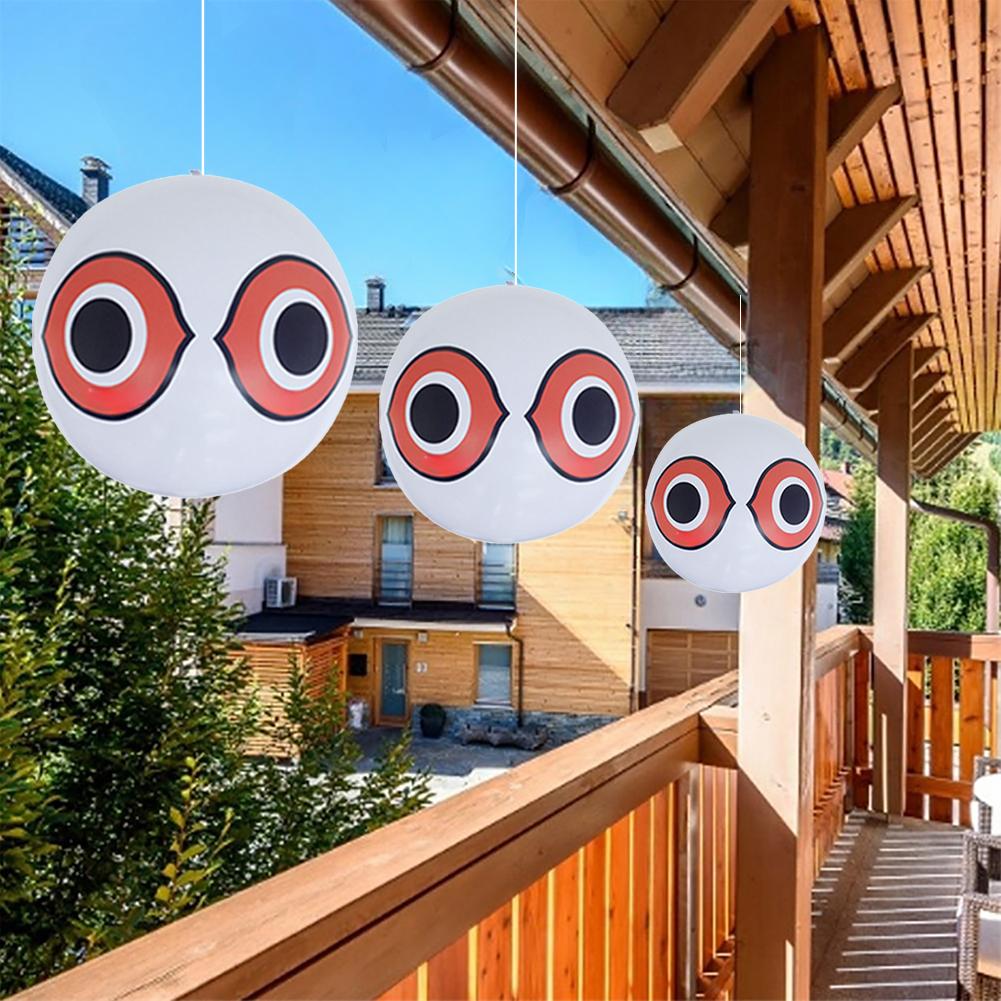 40CM Scare Eye Balloons Visual Deterrent Anti Bird Inflatable Repeller Outdoor Repellent Pest Inflatable Ball Garden Accessories