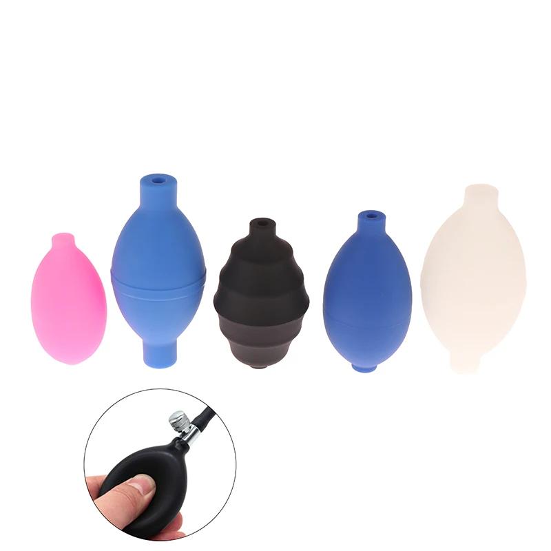 PVC Inflator Bulb Air Pump For Sphygmomanometer Blood Pressure Monitor Handheld Health Care Accessory Ball Plastic/Metal Valves