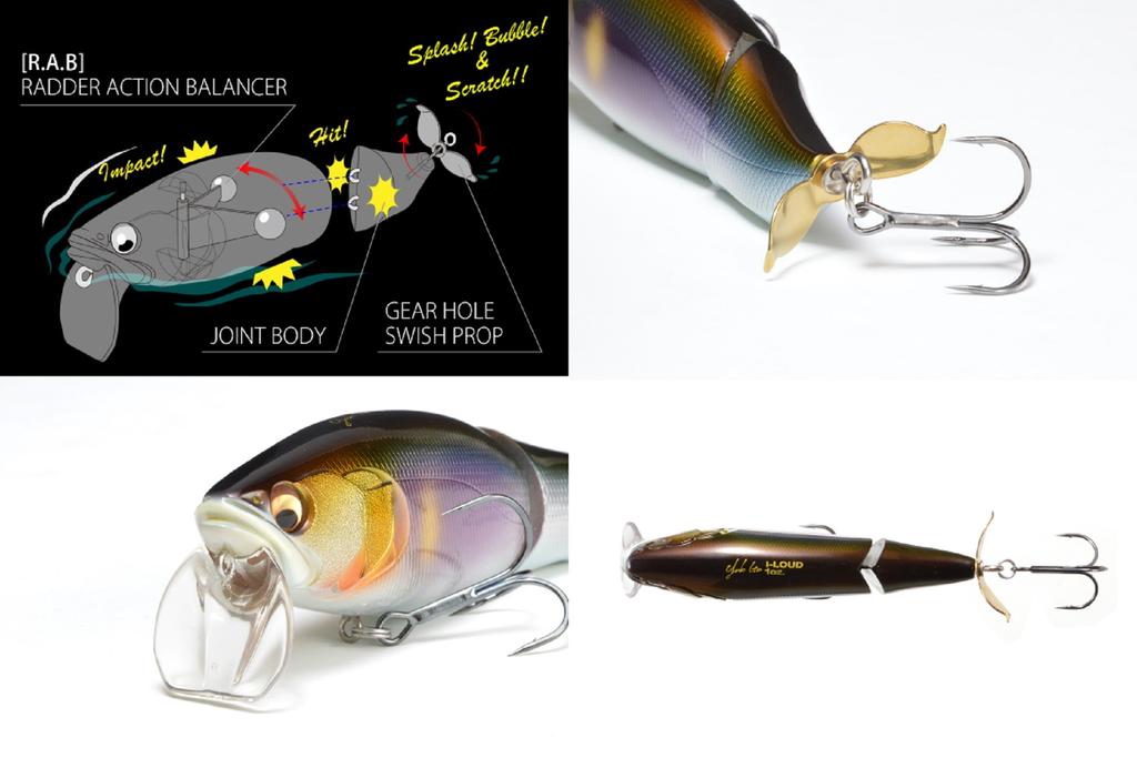 Megabass I-Loud Prop Darter 103 mm 1 oz Plávajúca nástraha Tonosama Frog (5899)
