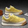 Sneakers Casual Plus Size 45 Mens Designer Retro Running Shoes Fashion Microfiber Leather Fabric Height Increased Platform Shoes