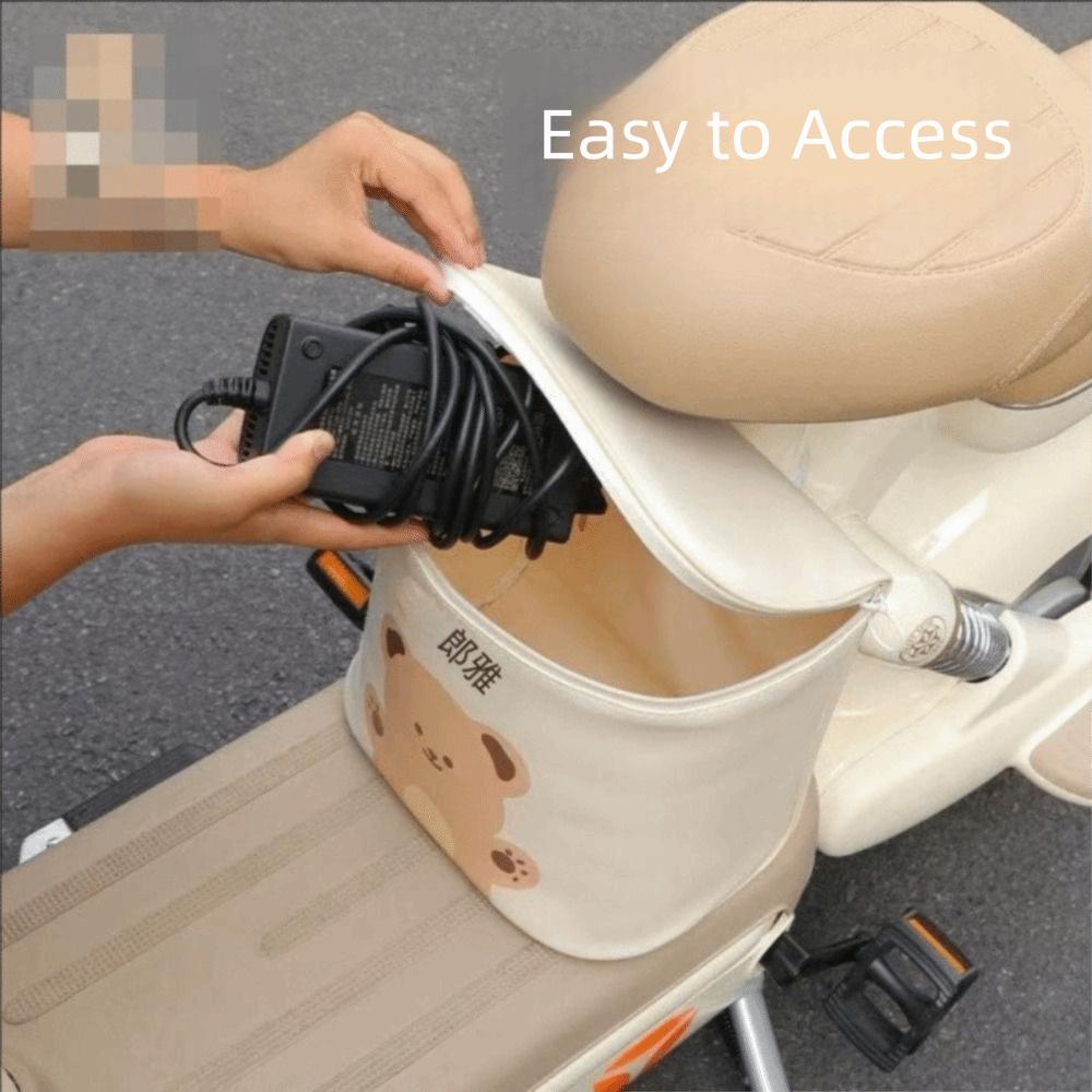 Cartoon Electric Vehicles Storage Bag Large Capacity Mountain Bike Bag Stroller