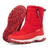 Scarpe Invernali da Uomo Impermeabili Stivali da Uomo Caldi in Peluche Stivali da Neve da Coppia Outdoor Antiscivolo Stivali da Trekking Stivaletti da Lavoro da Uomo
