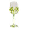 Painted medieval tulip goblet 400-800ML high-value crystal glass juice home red wine