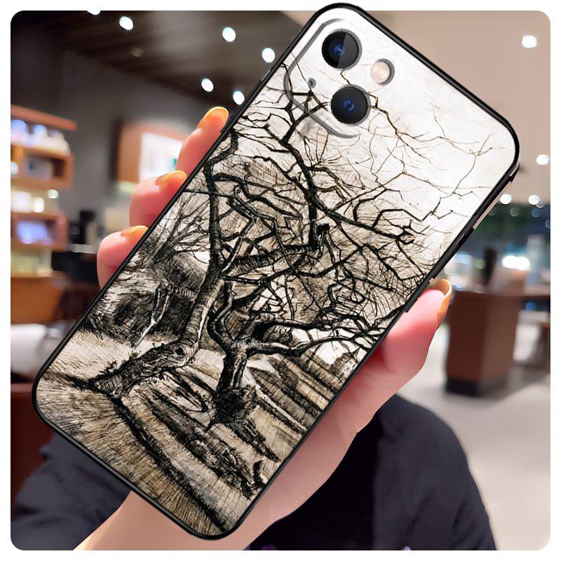 Vincent van Gogh Case For iPhone 14 Pro Max 16 15 11 12 13 17 Pro Max mini 15 16 Plus 16e 17 Air Phone Cover