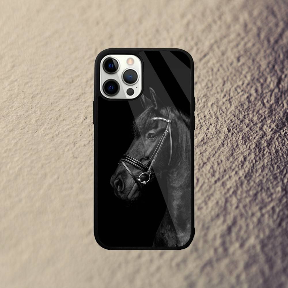 Domineering Cool Horse Phone Case For iPhone 16,15,14,13,12,11,Plus,Pro,Max Mini Magsafe Magnetic Wireless Charging