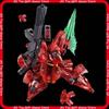 Rg 144 Cleab Color Sazabi Colorful Transparent Mech Assembly Model Kit Action Figures Desktop Decoration Doll Puzzle Toys