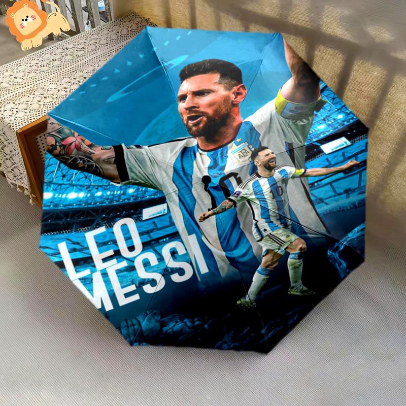 Argentina's Soccer Legend Folding umbrella travel Suitable for all seasons Umbrella Umbrella Three folds