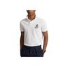 Polo Embroidered Slim Fit Polo Shirt Men Tops White 710853312-023