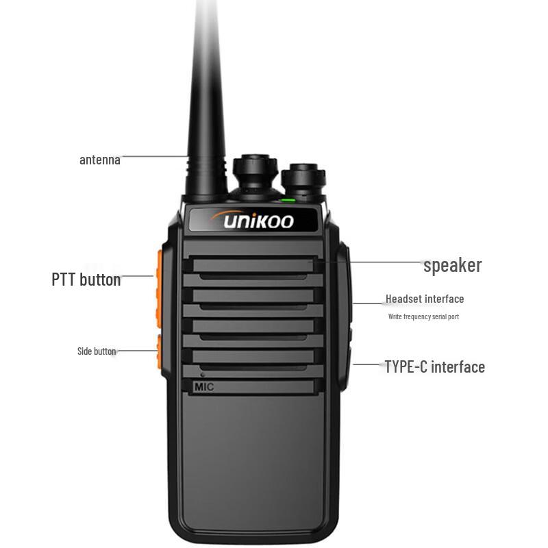 OUXING ZEK180 Long-Range High-Power Walkie Talkie (CN version)