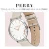 Watch PERRY White Dial Beige Leather Strap 14503116 [Coach][Authentic Import] Women's