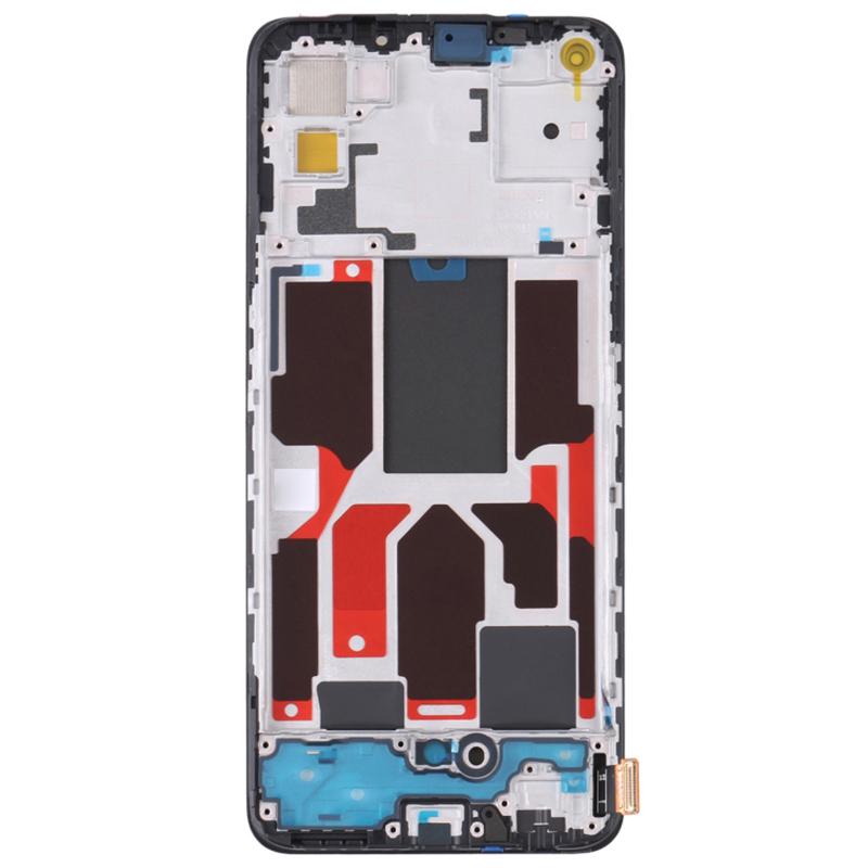 For Oppo Reno5 5G/Find X3 Lite OEM Grade S AMOLED Screen and Digitizer Assembly+Frame Replacement Part (without Logo)