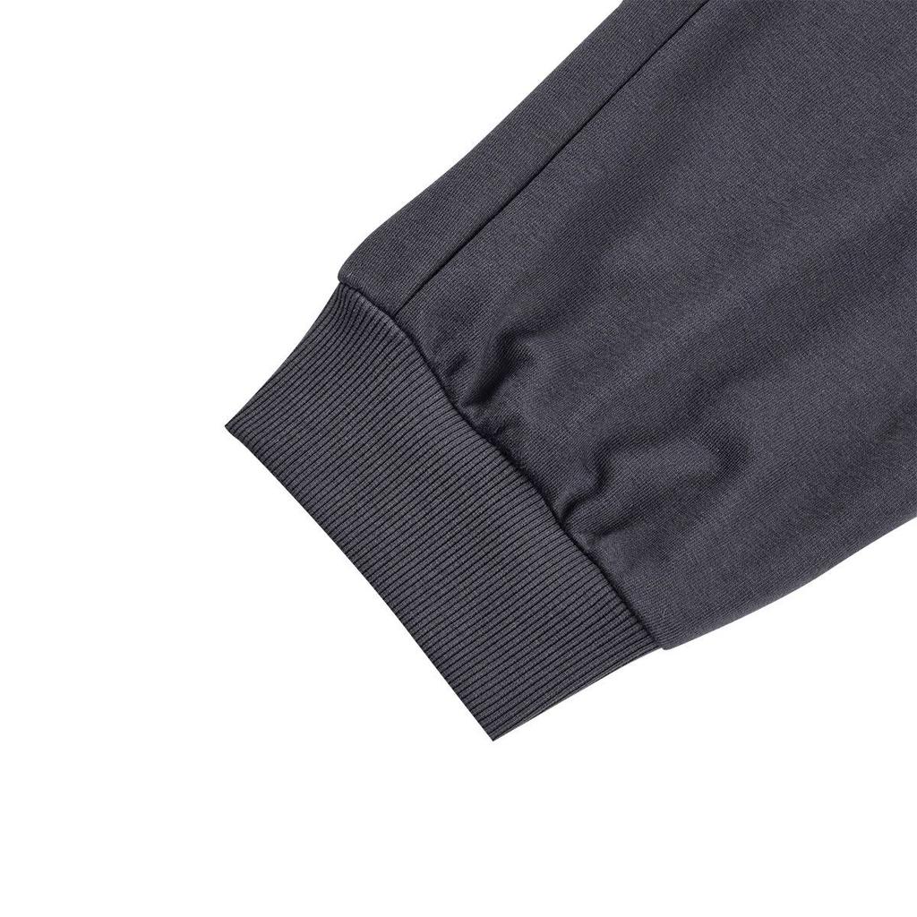 Skechers Colorful Casual Series Solid Color Elastic Waistband Tapered Knit Sports Pants Men Bottoms Odyssey-Gray L322M090-026R