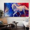 Drei laufende Pferde Leinwandmalerei Tierkunst Poster und Drucke Moderne Malerei Wandkunst Bilder für Wohnzimmer Wohnkultur