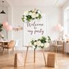 Cross-Border Artificial Flower Garland Home Decoration Wedding Birthday Party Wedding Hotel Scene Decoration Hanging Ornaments