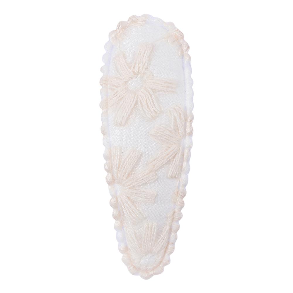 2/4/6Pcs/Set New Print Cotton Alloy Hair Bow Snap Clips Fabric Plaid Hairpins Girl Kid Headwear Baby Hair Accessories