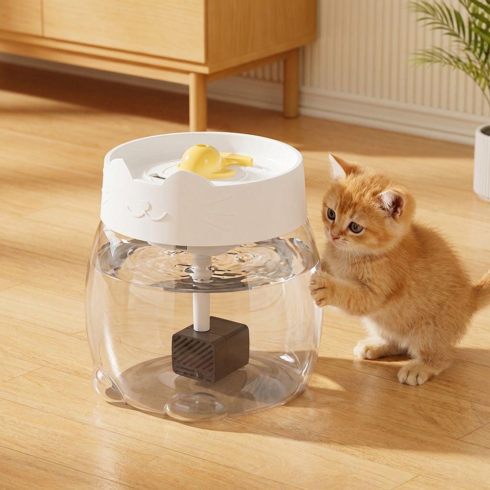Large Capacity Pet Water Fountain Silent Operation Pet Water Feeder For Dogs