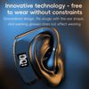 K28 Wireless Earphones Single Ear LED Digital Display Bluetooth 5.4 Headphones HIFI Noise Reduction Lightweight Design