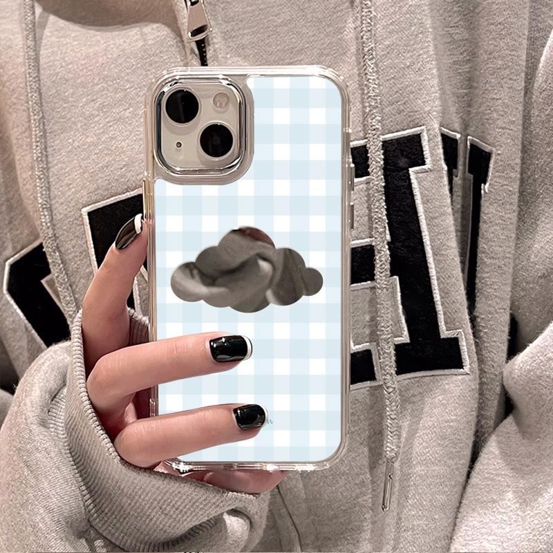 Mobile Phone Cases for iPhone 11 13 XR 15 Pro Max 12 14 Pro Max Case iPhone 16 XS Max Mirror Protective Case Mirror Exquisite Cartoon Waterproof